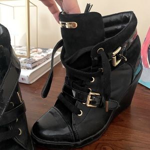 Michael Kors Wedge Booties